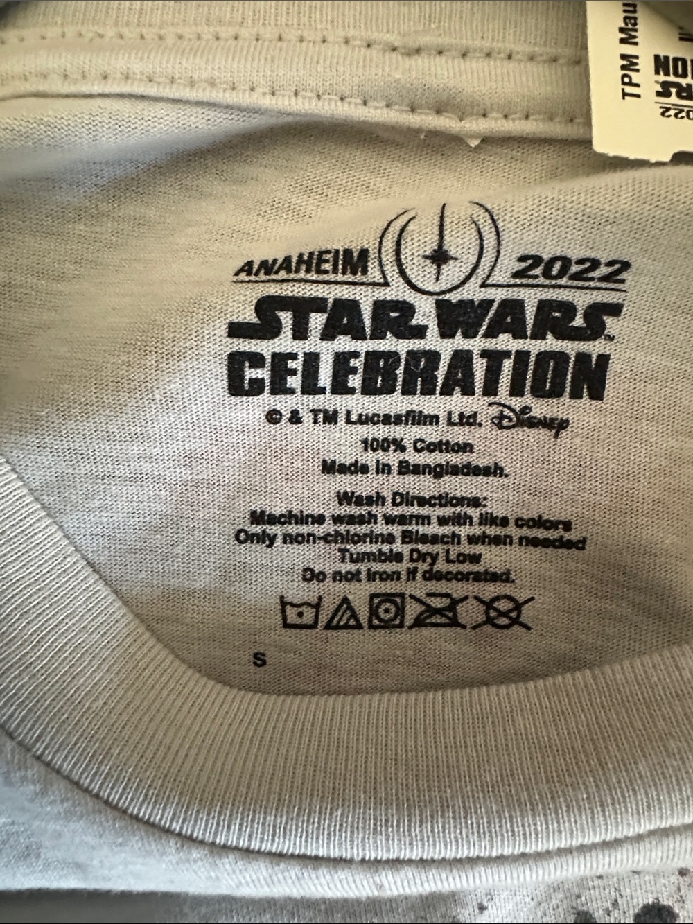 NWT Star Wars 2022 Celebration Unisex Graphic Darth Maul T-Shirt - Picture 6 of 10